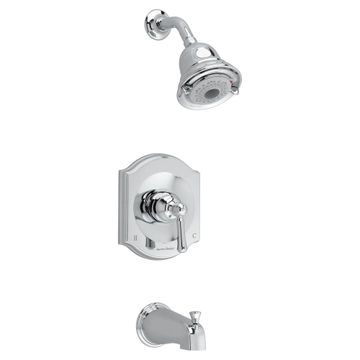Portsmouth 2.0 GPM Tub and Shower Trim Kit with FloWise Showerhead and Lever Handle by American Standard - view 4
