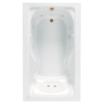Cadet 72 x 42-Inch Drop-In Bathtub With Hydromassage System by American Standard - view 2