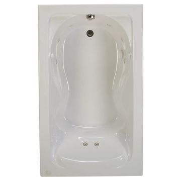 Cadet 60 x 36-Inch Drop-in Bathtub With Hydromassage System by American Standard - view 4