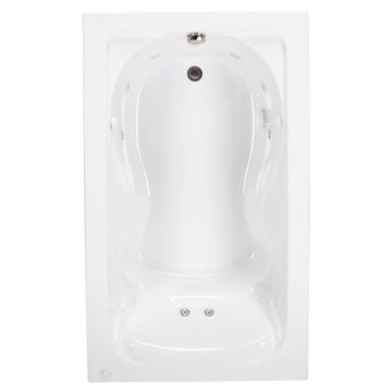 Cadet 72 x 42-Inch Drop-In Bathtub With Hydromassage System by American Standard - view 4