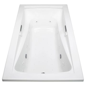 Green Tea 72 x 42-Inch Drop-In Bathtub With EcoSilent EverClean Combination Spa System by American Standard - view 2