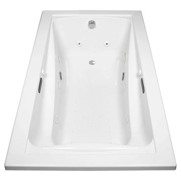 Green Tea 72 x 42-Inch Drop-In Bathtub With EcoSilent EverClean Combination Spa System by American Standard - view 5
