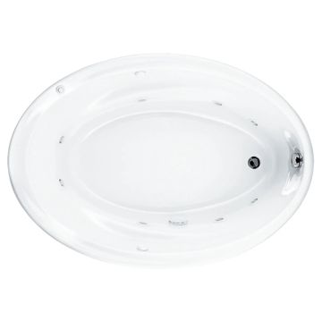 Savona Oval 60 x 42-Inch Drop-in Bathtub by American Standard - view 2