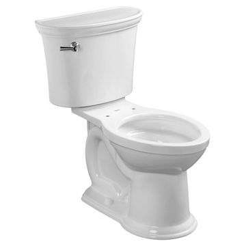 Heritage VorMax Two-Piece 1.28 gpf/4.8 Lpf Chair Height Elongated Toilet Less Seat by American Standard - view 2
