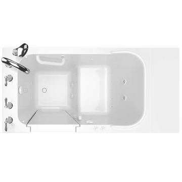 GEL Walk-In-Tub 48LX28WX38H Left Hand DUAL by American Standard - view 3