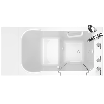 Gelcoat Value Series 28 x 48-Inch Walk-in Tub With Soaker System - Right-Hand Drain With Faucet by American Standard - view 9