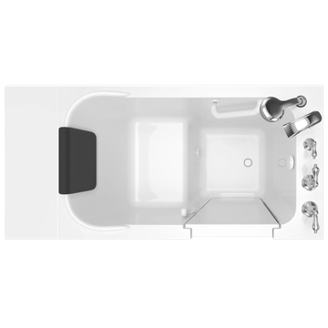 Gelcoat Premium Series 28 x 48-Inch Walk-in Tub With Soaker System - Right-Hand Drain With Faucet by American Standard - view 3