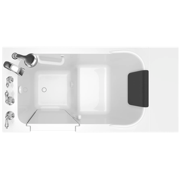 Gelcoat Premium Series 28 x 48-Inch Walk-in Tub With Soaker System - Left-Hand Drain With Faucet by American Standard - view 3