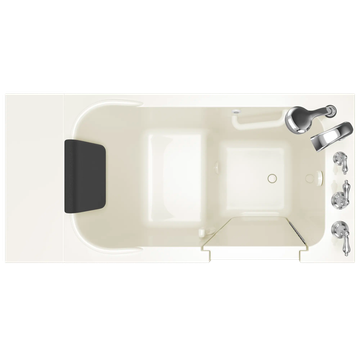 Gelcoat Premium Series 28 x 48-Inch Walk-in Tub With Soaker System - Right-Hand Drain With Faucet by American Standard - view 7