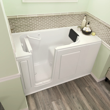 Gelcoat Premium Series 28 x 48-Inch Walk-in Tub With Soaker System - Left-Hand Drain by American Standard - view 4