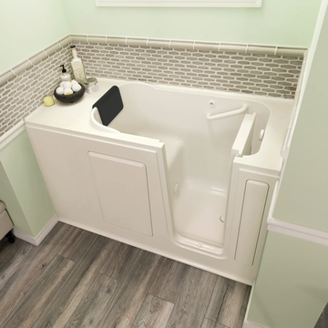 Gelcoat Premium Series 28 x 48-Inch Walk-in Tub With Soaker System - Right-Hand Drain by American Standard - view 7