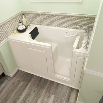 Gelcoat Premium Series 28 x 48-Inch Walk-in Tub With Soaker System - Right-Hand Drain With Faucet by American Standard - view 9