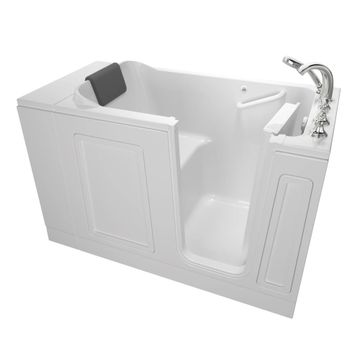 Acrylic Luxury Series 30 x 51 -Inch Walk-in Tub With Soaker System - Right-Hand Drain With Faucet by American Standard - view 4