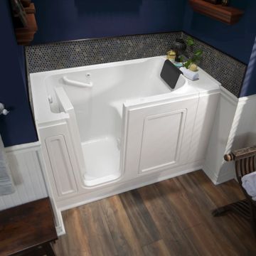 Acrylic Luxury Series 30 x 51 -Inch Walk-in Tub With Air Spa System - Left-Hand Drain by American Standard - view 7