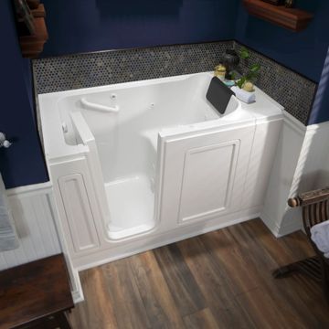 Acrylic Luxury Series 30 x 51 -Inch Walk-in Tub With Whirlpool System - Left-Hand Drain by American Standard - view 9