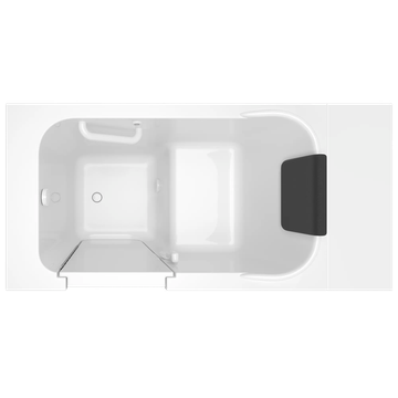 Gelcoat Premium Series 28 x 48-Inch Walk-in Tub With Soaker System - Left-Hand Drain by American Standard - view 3