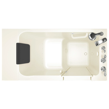 Acrylic Luxury Series 30 x 51 -Inch Walk-in Tub With Air Spa System - Right-Hand Drain With Faucet by American Standard - view 3