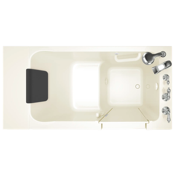 Acrylic Luxury Series 30 x 51 -Inch Walk-in Tub With Soaker System - Right-Hand Drain With Faucet by American Standard - view 8