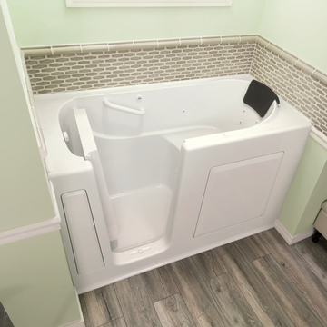Gelcoat Premium Series 30 x 60 -Inch Walk-in Tub With Whirlpool System - Left-Hand Drain by American Standard - view 7