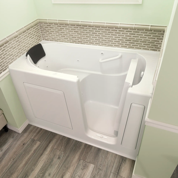 Gelcoat Premium Series 30 x 60 -Inch Walk-in Tub With Whirlpool System - Right-Hand Drain by American Standard - view 7