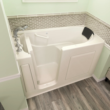 Gelcoat Premium Series 30 x 60 -Inch Walk-in Tub With Air Spa System - Left-Hand Drain With Faucet by American Standard - view 5