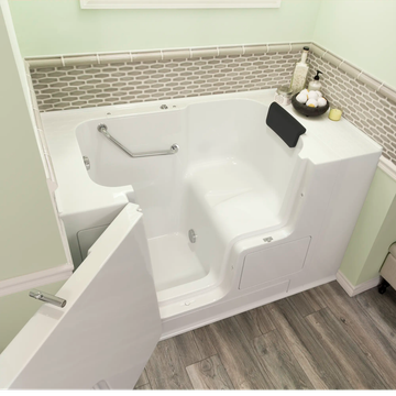 Gelcoat Premium Series 32 x 52 -Inch Walk-in Tub With Soaker System - Left-Hand Drain by American Standard - view 8