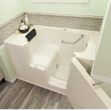 Gelcoat Premium Series 32 x 52 -Inch Walk-in Tub With Soaker System - Right-Hand Drain by American Standard - view 8