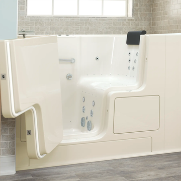 Gelcoat Premium Series 32 x 52 -Inch Walk-in Tub With Combination Air Spa and Whirlpool Systems - Left-Hand Drain by American Standard - view 6