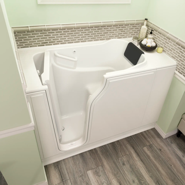 Gelcoat Premium Series 30 x 52 -Inch Walk-in Tub With Soaker System - Left-Hand Drain by American Standard - view 4