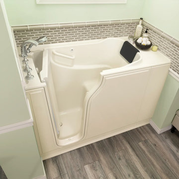 Gelcoat Premium Series 30 x 52 -Inch Walk-in Tub With Soaker System - Left-Hand Drain With Faucet by American Standard - view 9