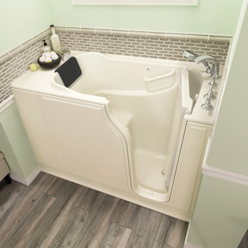 Gelcoat Premium Series 30 x 52 -Inch Walk-in Tub With Soaker System - Right-Hand Drain With Faucet by American Standard - view 6