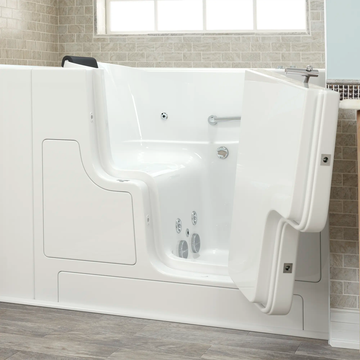 Gelcoat Premium Series 30 x 52 -Inch Walk-in Tub With Whirlpool System - Right-Hand Drain by American Standard - view 6