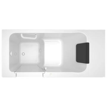 Acrylic Luxury Series 28 x 48-Inch Walk-in Tub With Air Spa System - Left-Hand Drain by American Standard - view 2