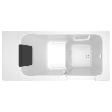 Acrylic Luxury Series 28 x 48-Inch Walk-in Tub With Air Spa System - Right-Hand Drain by American Standard - view 5