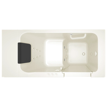 Acrylic Luxury Series 28 x 48-Inch Walk-in Tub With Combination Air Spa and Whirlpool Systems - Right-Hand Drain by American Standard - view 3