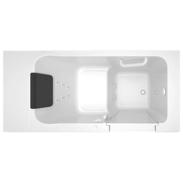 Acrylic Luxury Series 28 x 48-Inch Walk-in Tub With Whirlpool System - Right-Hand Drain by American Standard - view 6