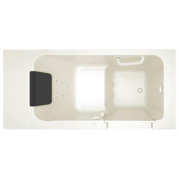 Acrylic Luxury Series 28 x 48-Inch Walk-in Tub With Whirlpool System - Right-Hand Drain by American Standard - view 3