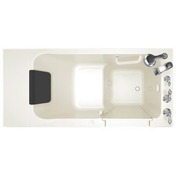 Acrylic Luxury Series 28 x 48-Inch Walk-in Tub With Air Spa System - Right-Hand Drain With Faucet by American Standard - view 7