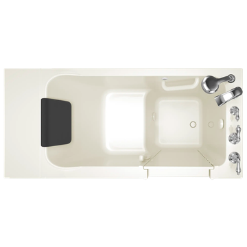 Acrylic Luxury Series 28 x 48-Inch Walk-in Tub With Soaker System - Right-Hand Drain With Faucet by American Standard - view 3