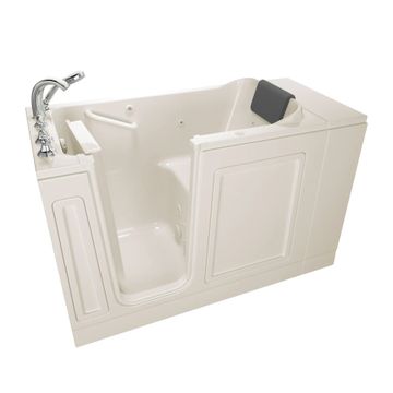 Acrylic Luxury Series 28 x 48-Inch Walk-in Tub With Whirlpool System - Left-Hand Drain With Faucet by American Standard - view 8