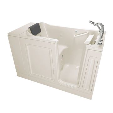 Acrylic Luxury Series 28 x 48-Inch Walk-in Tub With Combination Air Spa and Whirlpool Systems - Right-Hand Drain With Faucet by American Standard - view 8