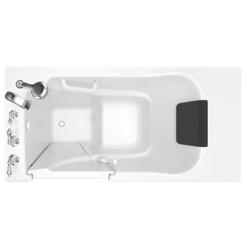 Gelcoat Premium Series 30 x 52 -Inch Walk-in Tub With Soaker System - Left-Hand Drain With Faucet by American Standard - view 3