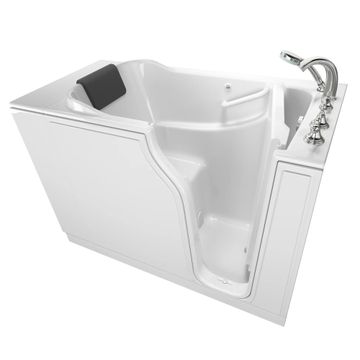 Gelcoat Premium Series 30 x 52 -Inch Walk-in Tub With Soaker System - Right-Hand Drain With Faucet by American Standard - view 4