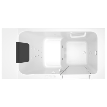 Acrylic Luxury Series 30 x 51 -Inch Walk-in Tub With Combination Air Spa and Whirlpool Systems - Right-Hand Drain by American Standard - view 3