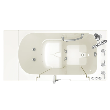 Gelcoat Value Series 30 x 52 -Inch Walk-in Tub With Combination Air Spa and Whirlpool Systems - Right-Hand Drain With Faucet by American Standard - view 4