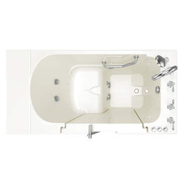 Gelcoat Value Series 30 x 52 -Inch Walk-in Tub With Combination Air Spa and Whirlpool Systems - Right-Hand Drain With Faucet by American Standard - view 9