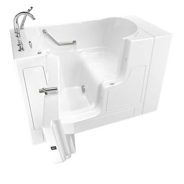 Gelcoat Value Series 30 x 52 -Inch Walk-in Tub With Soaker System - Left-Hand Drain With Faucet by American Standard - view 7