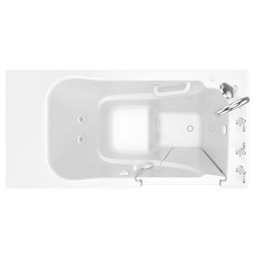Gelcoat Value Series 30 x 52 -Inch Walk-in Tub With Whirlpool System - Right-Hand Drain With Faucet by American Standard - view 8