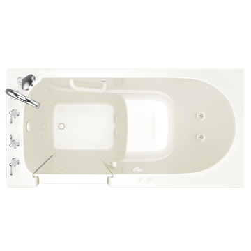 Gelcoat Value Series 30x60 Inch Walk-In Bathtub with Combination Air Spa and Whirlpool Massage System - Left Hand Door and Drain by American Standard - view 7