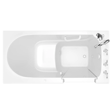 Gelcoat Value Series 30x60 Inch Walk-In Bathtub with Air Spa System - Right Hand Door and Drain by American Standard - view 6